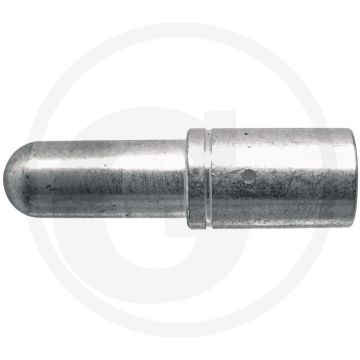 Stift Ø9,5mm 50mm² Verzilverd