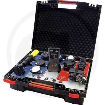 Aanhanger testkoffer (12 V / 24 V, 7-polig / 13-polig / 15-polig)