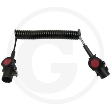 Spiraalkabel ("Super - Flex" aansluitkabel voor opleggers (5-polig))