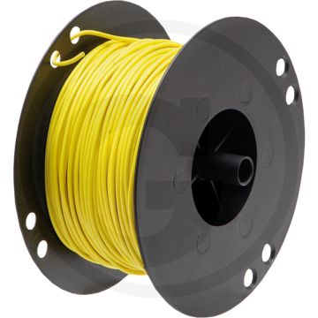 Kabel 0,75mm² Geel 100m Voertuigkabel FLK