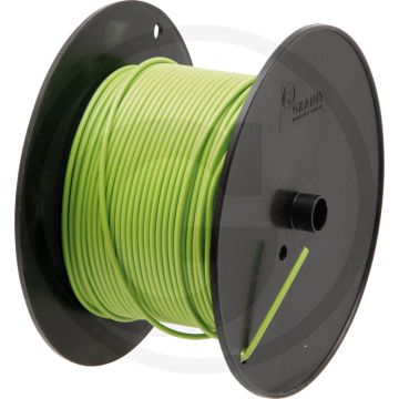 Kabel 0,75mm² Groen 100m Voertuigkabel FLK
