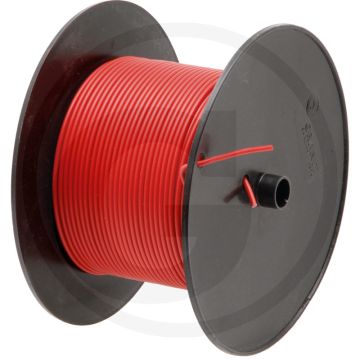 Kabel Rood 0,75mm² 100m Rol
