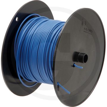 Kabel Blauw 0,75mm² 100m Rol