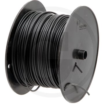 VPE100 kabel zwart 1,0mm² 100m rol