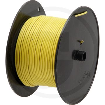 Kabel Geel 1,0mm² 100m Rol