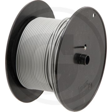 Kabel 1,0mm² Grijs 100m Voertuigkabel FLK