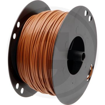 Kabel 1,0mm² Bruin 100m Voertuigkabel FLK