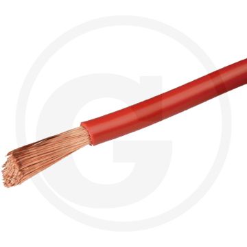 Elektrokabel (rood; 1x 50,0 mm²; 25 meter)