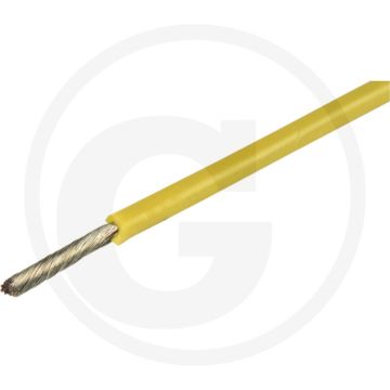 Elektrokabel 1,5mm² Geel 1-aderig Siliconen