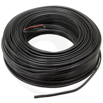 Luidsprekerkabel 2x2,5mm² rood/zwart 50m rol