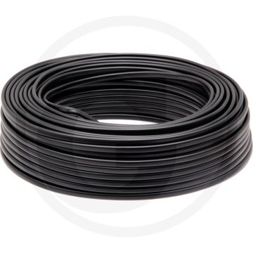 VPE 50 kabel 2x1,5mm² grijs/zwart 50m FLYY