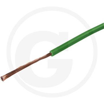 Elektrokabel 0,75mm² Groen PVC 1-aderig FLY DIN6722