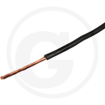 Elektrokabel 1,5mm² Zwart 5m PVC 1-aderig FLY