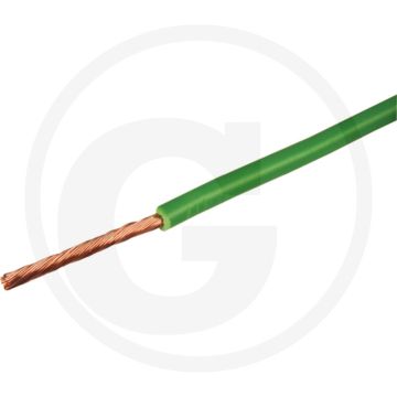 Elektrokabel 2,5mm² Groen PVC 1-aderig FLY DIN 6722