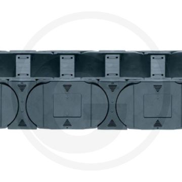 IGUS Kabel- / slanggeleiding E4.32 125x32mm Buigradius 100mm Volledig