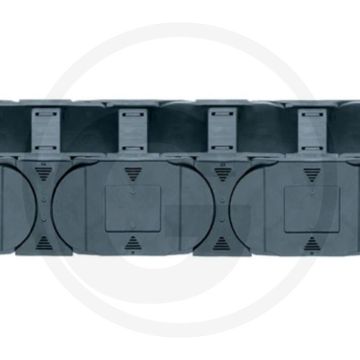 IGUS Kabel- / slanggeleiding E4.32, 200x32mm, Buigradius 100mm, Volledig