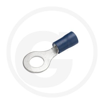 HELLA Oogkabelschoentjes Blauw 1,5-2,5mm² Ø6,5mm Gedeeltelijk geïsoleerd