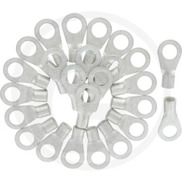 Oogkabelschoenen niet geïsoleerd (soldee, 25mm² Ø13 M12 DIN46234)