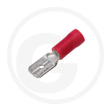 HELLA Vlakstekker 6,3x0,8 Rood 0,5-1,0mm²
