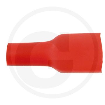 Vlakstekkerhuls geïsoleerd 6,3x0,8 mm rood 0,5-1,0 mm²