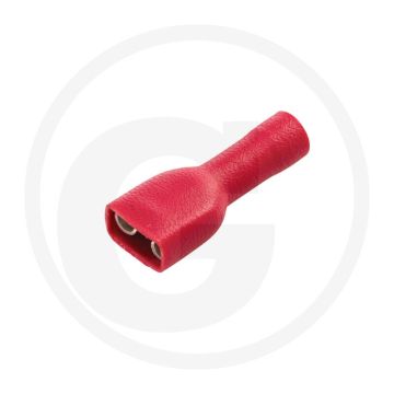HELLA Vlakstekkers met huls 0,5-1,0mm² Rood Geïsoleerd