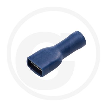 HELLA Vlakstekkerhulzen 6,3mm Blauw met stofkap 1,5-2,5mm²