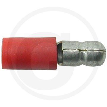Penstekkers (rood, Ø: 4 mm, voor kabels van 0,5 - 1 mm²)