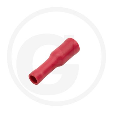HELLA Rondstekkerhulzen (rood, Ø: 4 mm, voor kabels van 0,5 - 1 mm²)