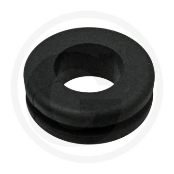 Doorvoerrubber PVC Zwart Dubbelzijdig Ø4,5 mm