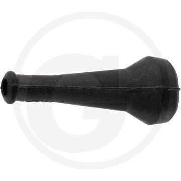 Beschermkap Zwart Ø5mm PVC 54x16mm