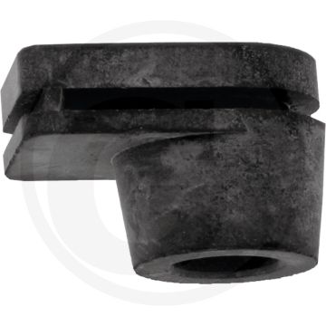 Tule Ø10 mm zacht-PVC zwart