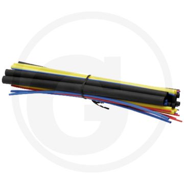 Krimpkous set 28 stuks 2:1 krimpratio multicolor 250mm