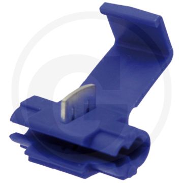 Aftakverbinders geïsoleerd blauw 1,0-1,5 mm²