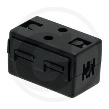 Ferriet Ringkern gedeeld, kabel-Ø max. 5 mm