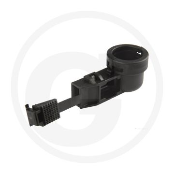 Schroefaansluiting 90° gebogen, waterdicht AMP rondestekker connector