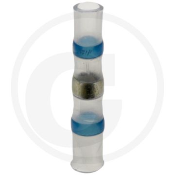 Krimp-soldeerverbindingen blauw 1,0-3,0 mm² transparant waterdicht