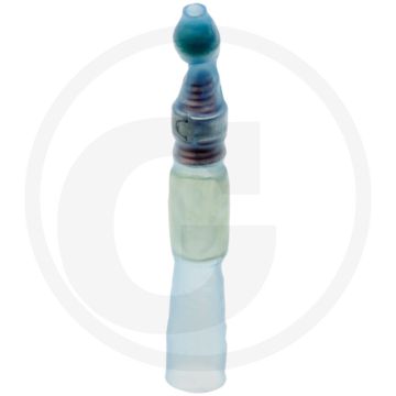 Krimp-soldeerverbindingen Blauw 7mm 3,5-8,0mm²