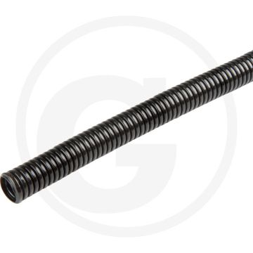 VPE 50M flexibele buis Polyflex NW 10 mm zwart, gesloten, Ø9,8/12,8 mm, buigradius 15 mm
