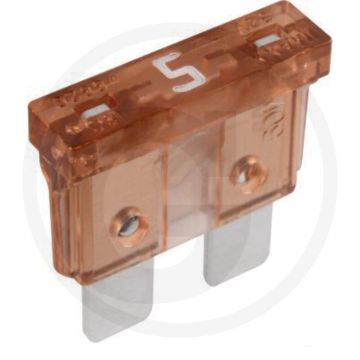 Steekzekeringen, standaard (32 volt maximaal / 5 A | lichtbruin | VPE 1)