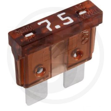Steekzekeringen, standaard (32 volt maximaal / 7,5 A | bruin | VPE 1)
