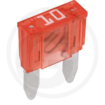 Steekzekeringen, Mini (32 volt maximaal / 10 A | rood | VPE 1)