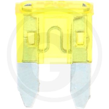 Steekzekeringen, Mini (32 volt maximaal / 20 A | geel | VPE 10)