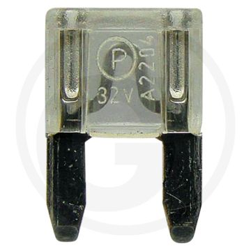Steekzekeringen, Mini (32 volt maximaal / 25 A | wit | VPE 10)
