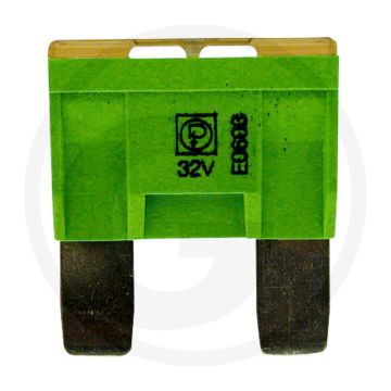 Steekzekeringen, Maxi (32 volt maximaal / 30 A | groen | VPE 10)