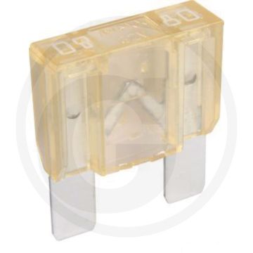 Steekzekeringen, Maxi (32 volt maximaal / 80 A | naturel | VPE 1)