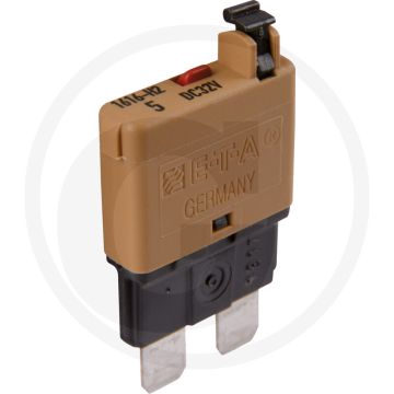 Automatische zekering, standaard (32 volt maximaal / 5 A | lichtbruin | handmatig)