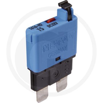Automatische zekering, standaard (32 volt maximaal / 15 A | blauw | handmatig)