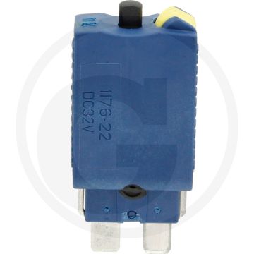 Automatische zekering, standaard (48 volt maximaal / 20 A | geel | handmatig)