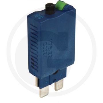 Automatische zekering, standaard (48 volt maximaal / 30 A | lichtgroen | handmatig)