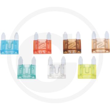 Steekzekeringen, Mini (32 volt maximaal / 5 - 30 A | 7-delig assortiment)